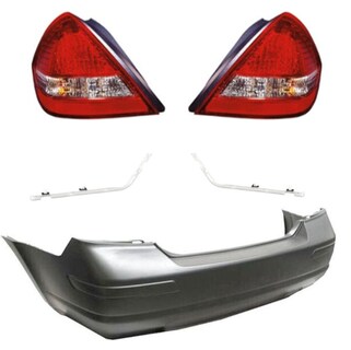 Foto 1 | Foto 1 | Fascia Trasera Tiida Con Guias Y Calaveras Sedan 4pts