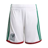Shorts Local Selección Nacional De México 26 Para Niños Adidas Blanco Niños