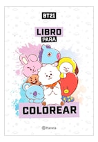 Libro - Bt21. Libro Para Colorear