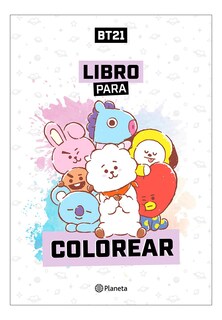 Foto 1 | Foto 1 | Libro - Bt21. Libro Para Colorear