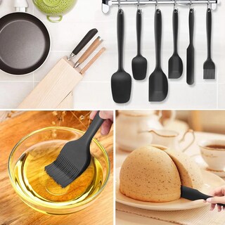 Foto 3 | Foto 3 | ''set 12 Utensilios Silicona Cocina Palas Espatulas Reposteria Negro ''