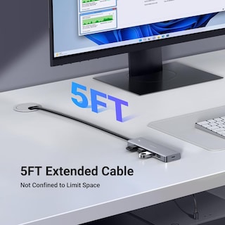 Foto 6 | Foto 6 | Hub Usb Ugreen 1.5m Superspeed 5gbps 3.0 4 Puertos Compatible Con Macbook Pc Ps4 Xbox