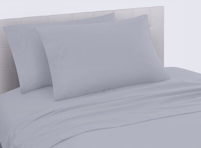 Foto 1 | Foto 1 | Sábanas Dalfiori Lucca Gris Claro Individual