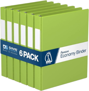 Foto 3 | Foto 3 | Anillo En D De Binder Davis Group Premium Economy 2 54 Cm Paquete De 6 - Venta Internacional.