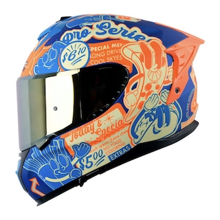 Foto 1 | Foto 1 | Casco Shaft Pro Shpro-610dv Evo Az Mt Fast Food M.nj Cerr Negro