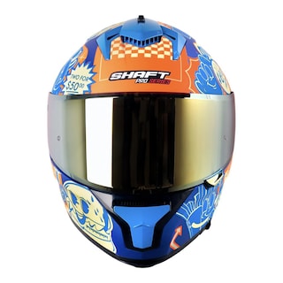Foto 3 | Foto 3 | Casco Shaft Pro Shpro-610dv Evo Az Mt Fast Food M.nj Cerr Negro