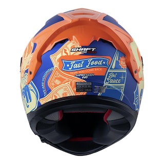 Foto 4 | Foto 4 | Casco Shaft Pro Shpro-610dv Evo Az Mt Fast Food M.nj Cerr Negro
