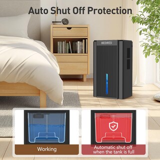 Foto 4 | Foto 4 | Deshumidificador Bedred De 2 8 L Para 1000 Pies Cuadrados Con Apagado Automático Y Luz - Venta Internacional.