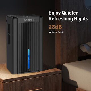 Foto 6 | Foto 6 | Deshumidificador Bedred De 2 8 L Para 1000 Pies Cuadrados Con Apagado Automático Y Luz - Venta Internacional.