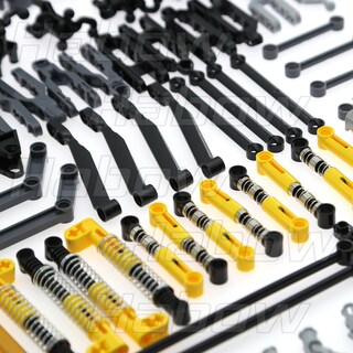 Foto 5 | Foto 5 | Paquete De Accesorios Para Bloques De Construcción 169 Piezas Piezas Habow Technic - Venta Internacional.