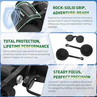 Foto 6 | Foto 6 | Binoculares Ronhan 20x50 De Alta Potencia Military Hd Outdoor - Venta Internacional.