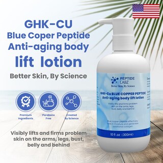 Foto 4 | Foto 4 | Loción Corporal Peptidelabz Péptido De Cobre Y Ácido Hialurónico 300 Ml - Venta Internacional.