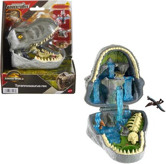 Foto 1 | Foto 1 | Set De Juego Mattel Jurassic World T. Rex Micro Adventure - Venta Internacional.