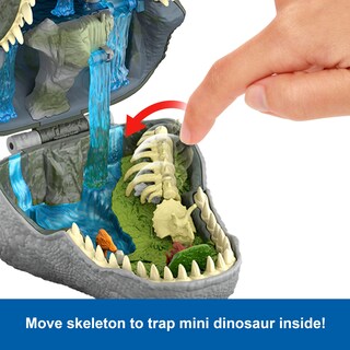 Foto 3 | Foto 3 | Set De Juego Mattel Jurassic World T. Rex Micro Adventure - Venta Internacional.