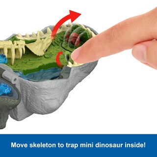 Foto 5 | Foto 5 | Set De Juego Mattel Jurassic World T. Rex Micro Adventure - Venta Internacional.