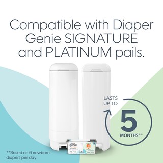 Foto 2 | Foto 2 | El Recambio Diaper Genie Easy Roll Dura 5 Meses Con 18 Bolsas - Venta Internacional.