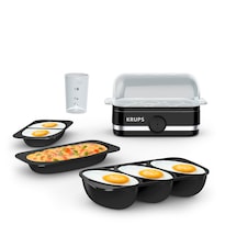 Cocedor De Huevos Krups Simply Electric Para 6 Huevos 400 W Color Negro - Venta Internacional.