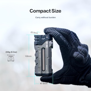 Foto 7 | Foto 7 | Linterna Loop Gear Sk05 Pro Flat Led 4360 Lúmenes Ip68 - Venta Internacional.