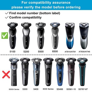 Foto 2 | Foto 2 | Cuchillas De Repuesto Innobeaut Sh50 Para Philips Norelco 5000 - Venta Internacional.