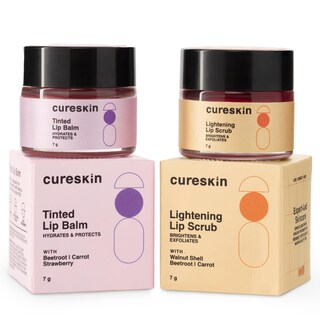 Foto 1 | Foto 1 | Combo De Exfoliante Labial Y Bálsamo Labial Teñido Cureskin Lightening - Venta Internacional.
