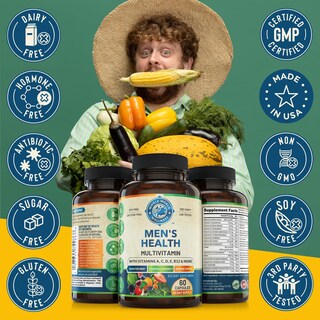 Foto 7 | Foto 7 | Suplemento Multivitamínico Whole World Wellness Men 60 Cápsulas - Venta Internacional.