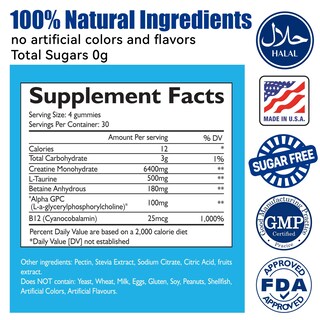 Foto 3 | Foto 3 | Gomitas De Monohidrato De Creatina Anfamer Aumentan La Fuerza 120 Unidades - Venta Internacional.