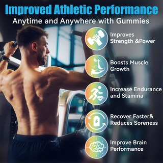 Foto 4 | Foto 4 | Gomitas De Monohidrato De Creatina Anfamer Aumentan La Fuerza 120 Unidades - Venta Internacional.