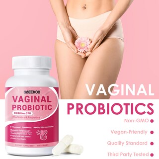 Foto 7 | Foto 7 | Probióticos Vaginales Ubeekoo 70 Mil Millones De Cfu Con Arándano 60 Cápsulas - Venta Internacional.