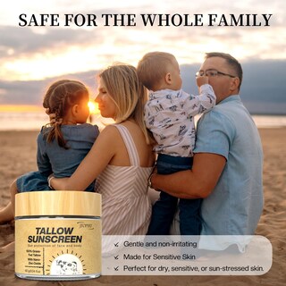 Foto 6 | Foto 6 | Protector Solar Jtopyrt Beef Sebo Con Óxido De Zinc Y Cera De Abejas 60 G - Venta Internacional.