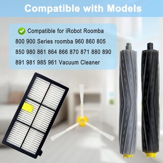 Foto 2 | Foto 2 | Piezas De Repuesto Para Irobot Roomba 800 900 Series (paquete De 14) - Venta Internacional.