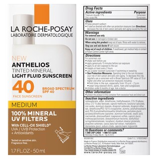 Foto 7 | Foto 7 | Protector Solar La Roche-posay Anthelios Con Color Spf 40 50 Ml - Venta Internacional.