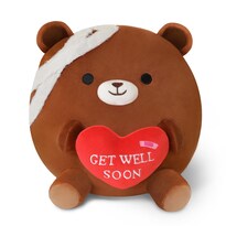 Peluche Toysym Get Well Soon Bear Brown Para Niños Y Adultos - Venta Internacional.