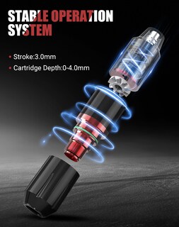 Foto 3 | Foto 3 | Kit De Tatuaje Rhein Rnp28 Bolígrafo De Tatuaje Inalámbrico Con 2 Baterías - Venta Internacional.