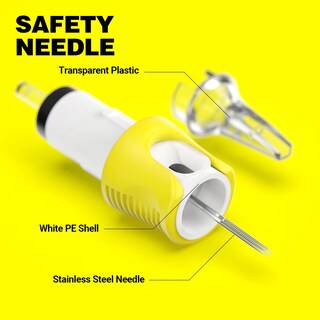 Foto 3 | Foto 3 | Cartucho De Agujas De Tatuaje Hawink 9rm Bugpin #10 Curvo/redondo - Venta Internacional.