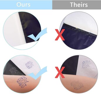 Foto 3 | Foto 3 | Papel De Transferencia De Tatuajes Uptatsupply 100 Hojas Tamaño A4 100 G - Venta Internacional.