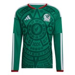 Jersey Local Selección Nacional De México Manga Larga Adidas Copa Mundial 2026 Verde Hombre