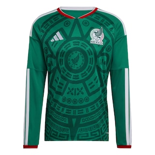 Foto 1 | Foto 1 | Jersey Local Selección Nacional De México 26 Manga Larga Adidas Verde Hombre
