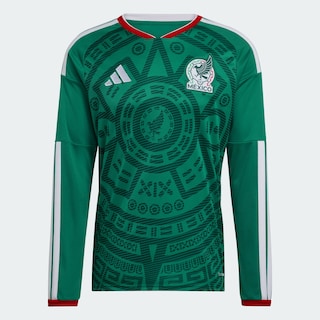 Foto 3 | Foto 3 | Jersey Local Selección Nacional De México 26 Manga Larga Adidas Verde Hombre