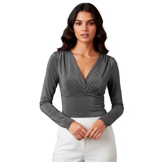 Foto 1 | Foto 1 | Body Britos Jeans Mujer Brilloso Lu4138