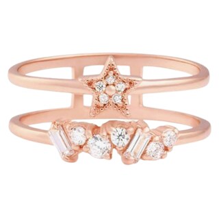 Foto 1 | Foto 1 | Anillo Para Mujer Olivia Burton Celestial Objclr08b Chapado En Oro Rosa