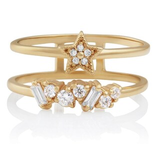 Foto 1 | Foto 1 | Anillo Para Mujer Olivia Burton Celestial Objclr07b Chapado En Oro