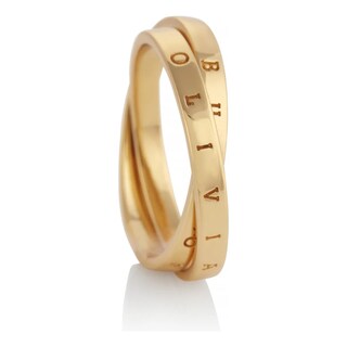 Foto 2 | Foto 2 | Anillo Para Mujer Olivia Burton Classics Objcor19b Chapa Oro Rosa