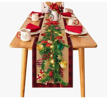 Foto 2 | Foto 2 | Camino de Mesa Navideño Xtellar 35 x 183 cm