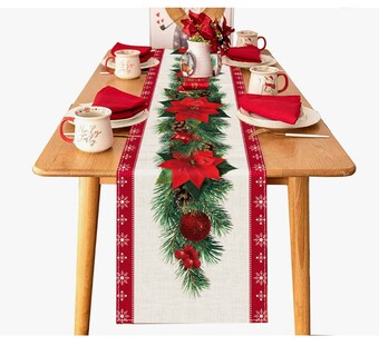 Foto 1 | Foto 1 | Camino de Mesa Navideño Xtellar 35 x 183 cm