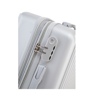 Foto 3 | Foto 3 | Maleta Mano Ross&saks Rígida Ruedas 360° Expandible Plata