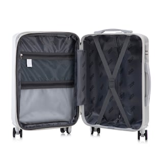 Foto 5 | Foto 5 | Maleta Mano Ross&saks Rígida Ruedas 360° Expandible Plata