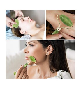 Foto 2 | Foto 2 | Rodillo Facial de Jade Antienvejecimiento 4 Piezas