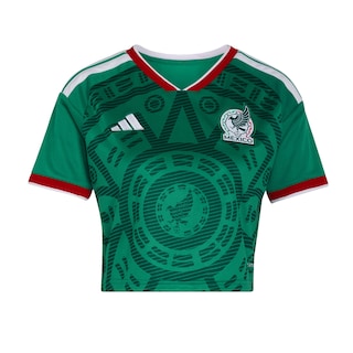 Foto 1 | Foto 1 | Jersey Corto Local Selección Nacional de México 26 Adidas Verde para Mujer