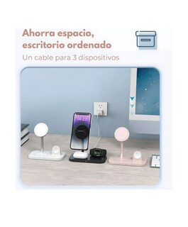 Foto 4 | Foto 4 | Base Carga Inalámbrica 3 En 1 Magsafe 15w Iphone Apple
