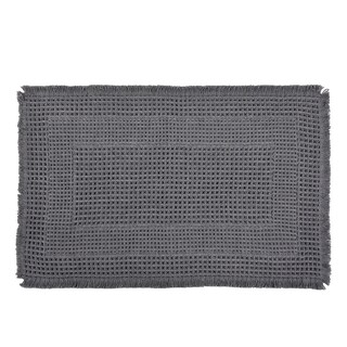 Foto 4 | Foto 4 | Tapete Baño Coprire Nuvietta Tejido 50 X 80 Cm Antideslizante Gris